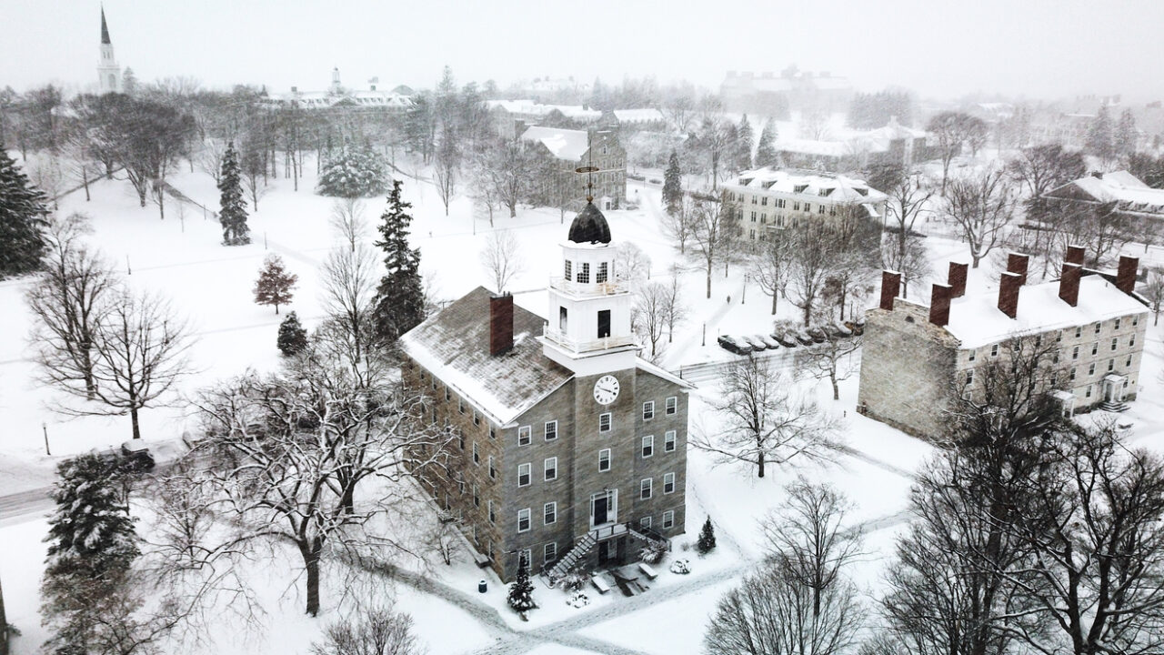 school building radio problems at Middlebury College